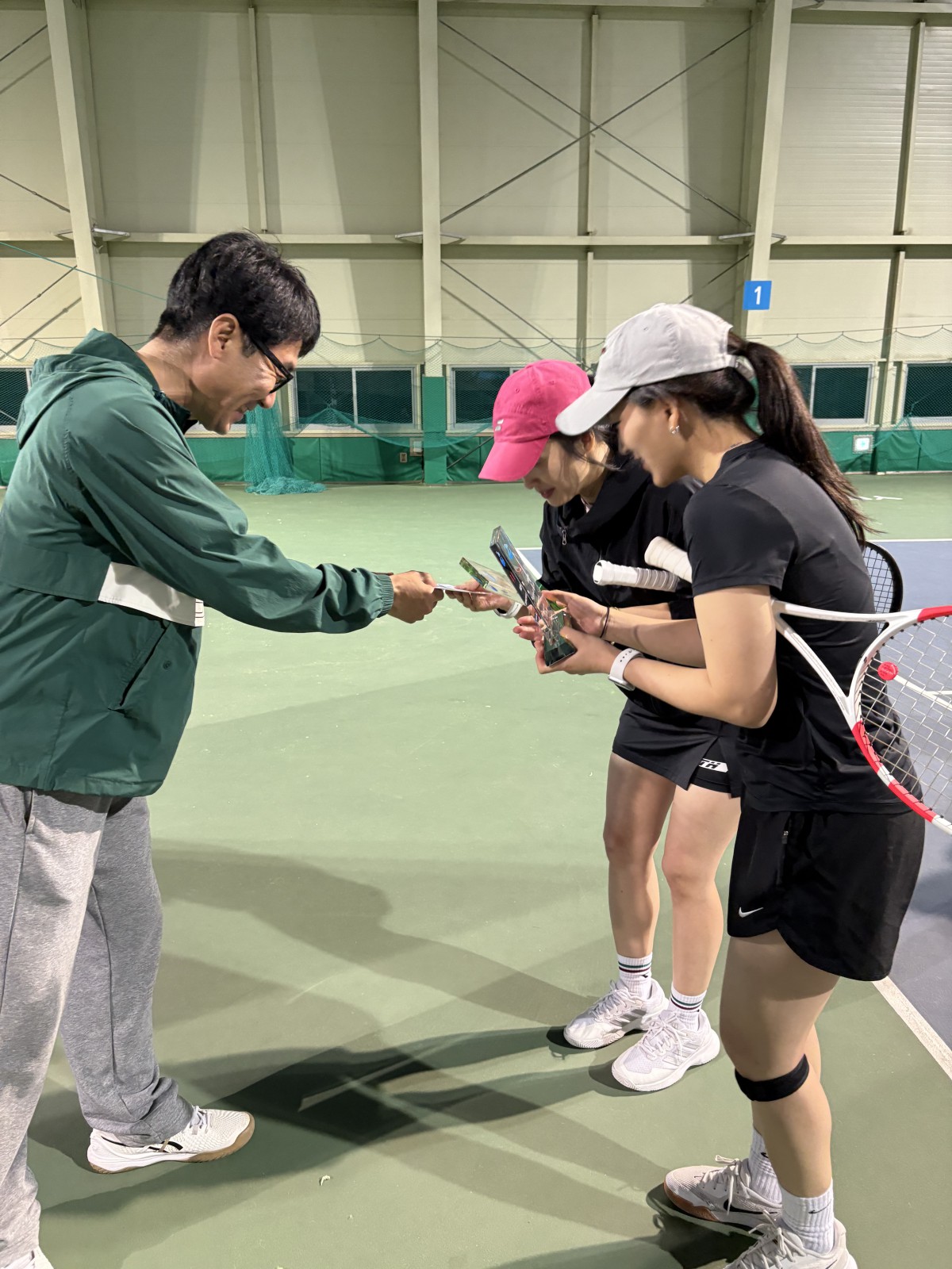여자신인부 우승 **김지현,김진아**